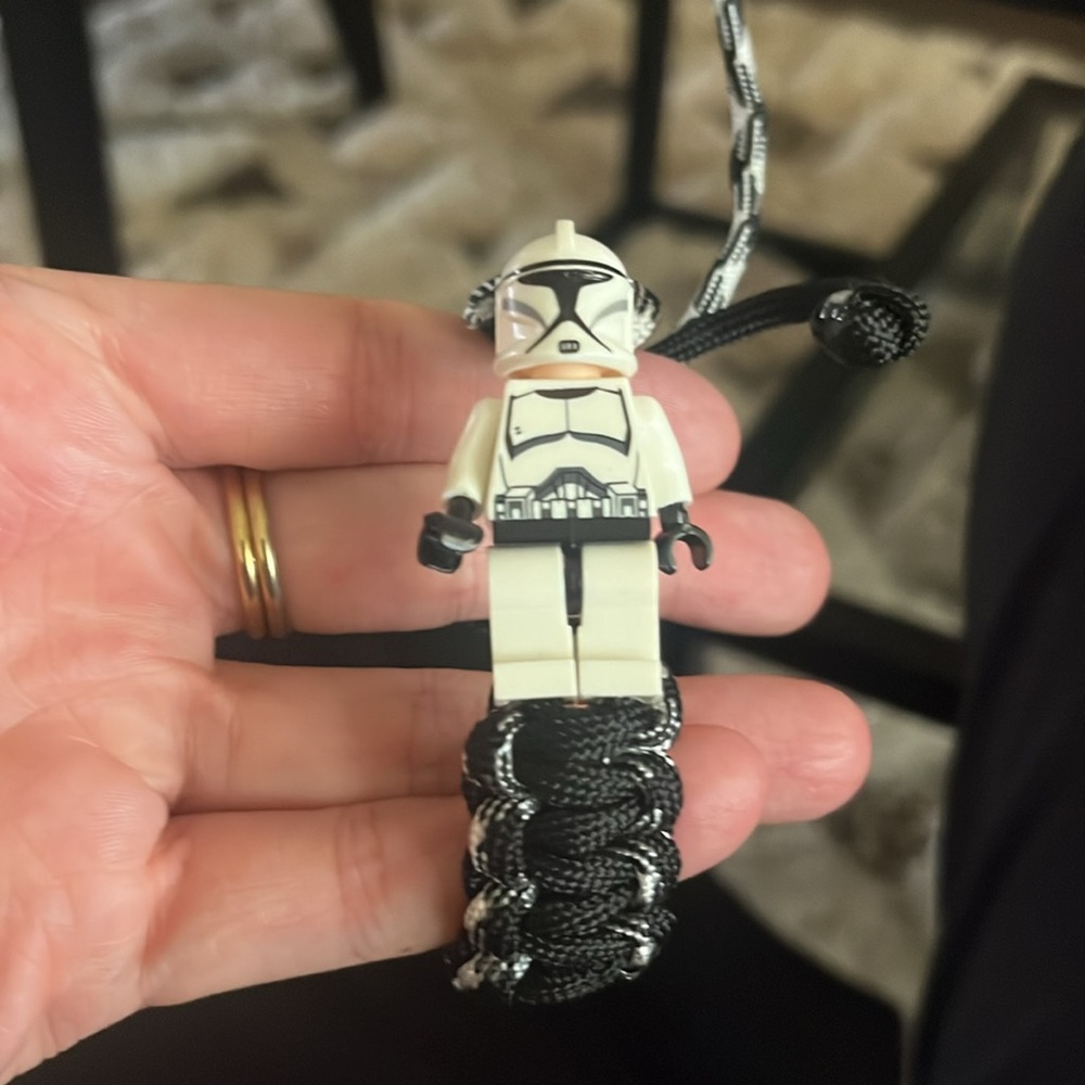 Storm Trooper Kids Paracord Bracelet